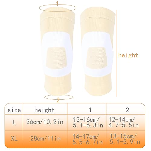 Image of Cashmere Wool Knee Brace Pads Unisex Winter Warm Thermal Knee Warmers Sleeve Soft Leg Warmers