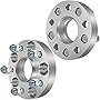 OCPTY 2Pc 25mm (1') 5x114.3 Hubcentric Wheel Spacers 5x4.5 to 5x4.5 64.1mm 12x1.5 Wheel Spacers fit for 2015-2017 for TLX 2006-2015 for Civic