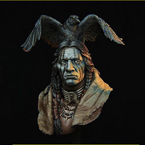 Figura Kit Resina Guerrero Antiguo 1:10 Sin Pintar