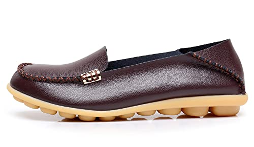 Image of VenusCelia Women's Natural Comfort 2 Walking Flat Loafer