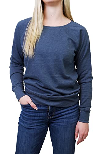 Image of Fifth Sun womens Raglan Pullover With Coverstitch