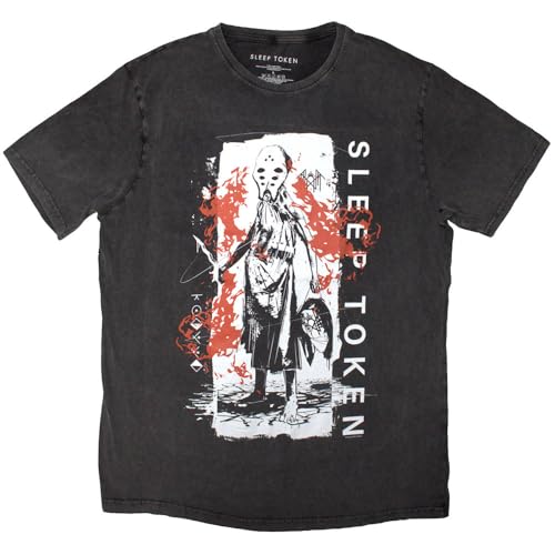 Sleep Token Euclid Limited Edition 999 Only Premium Wash T Shirt Size S