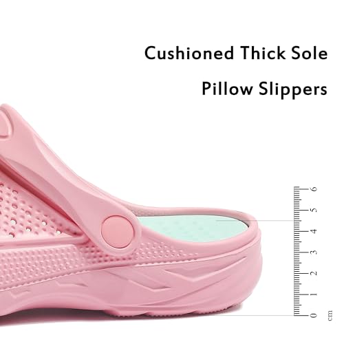 Image of INMINPIN Mens Womens Garden Clogs Shoes Beach Slippers Pool Water Sandals with Comfortable Arch Support Insole