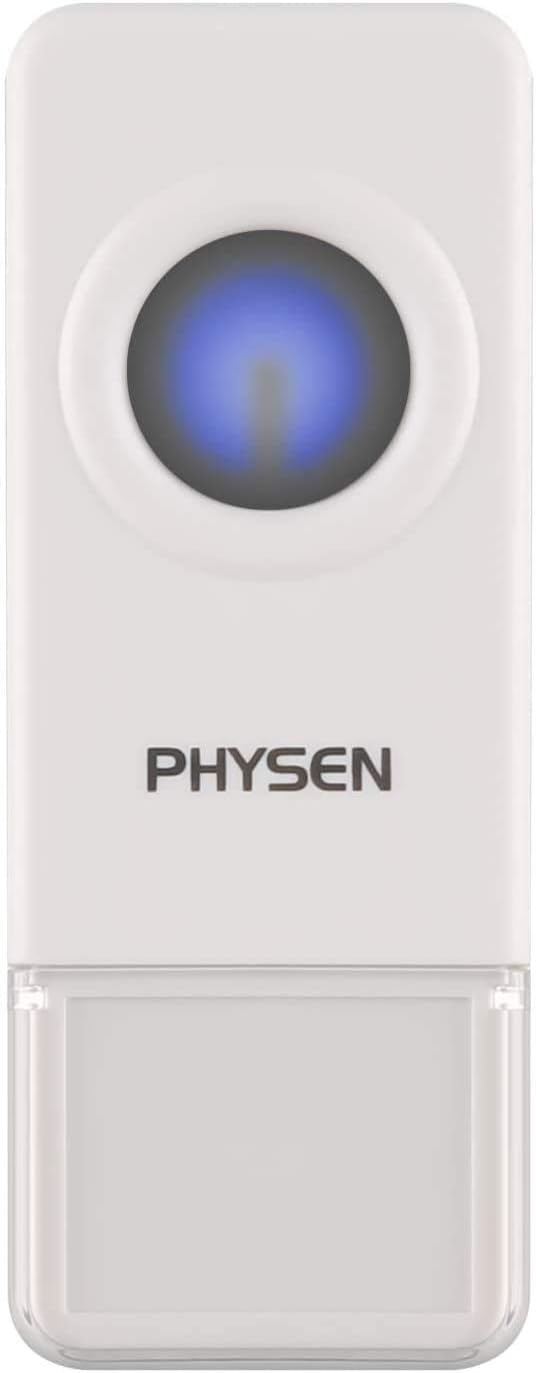 Door Window Sensor Chime PHYSEN Single Magnetic Door Sensor for Entrance Bell White Without Receiver (3 IN, White) : Tools & Home Improvement