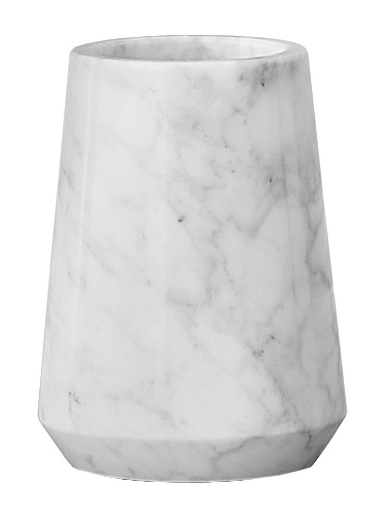 Kleine Wolke Zahnputzbecher Carrara Weiß
