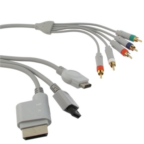 Premium High Resolution Universal 4 IN 1 HD Component AV Cable for Sony Playstation 3 PS3, Playstation 2 PS2, Nitendo Wii, Microsoft Xbox 360