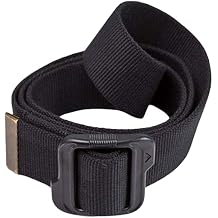 Unisex Plastik Tokal  Siyah Anti Alerjik Taktikal Tarz Bez Kemer