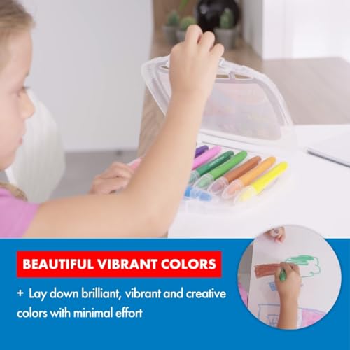 Giz Gel Aquarelável, Maped, Color Peps Macio, 836310, 10 Cores