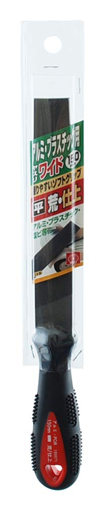 Aluminiowy pilnik PC szeroki grube / wykończenie 150 mm płaskie
