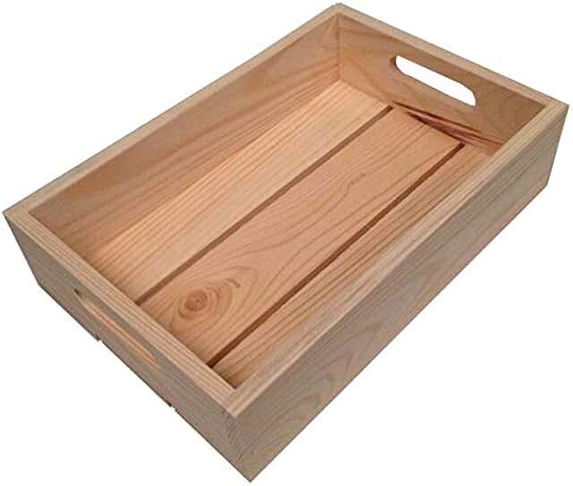 Amazon.co.uk wooden vegetable crate