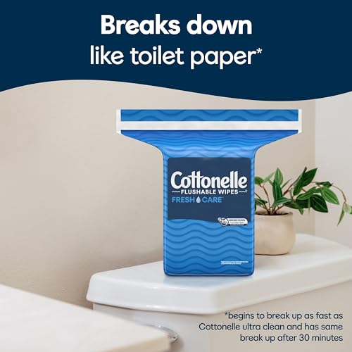 Cottonelle 10036000103585 Flushable Wet Wipes - 1 Refill Pack thumb #2