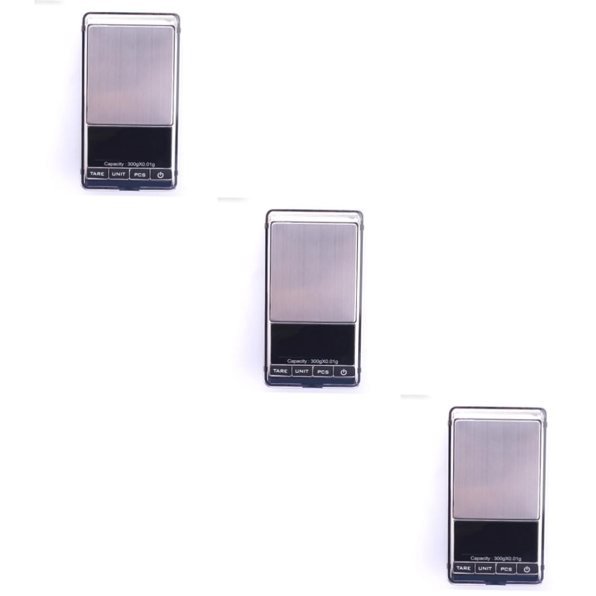 ABOOFAN 3 Stücke Elektronische Taschenwaage Für Schmuck 300g 0 01g Auflösung Tragbare Grammwaage Hintergrundbeleuchtung Lcd