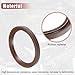 uxcell 2pcs Car Crankshaft Pulley Seal Rear Main Seal Replacement for Toyota RAV4 1996-2000 No.9031185009