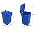 Nuanmu Automotive Garbage Can Set 3 Color ABS Plastic Small Trash Can Garbage Truck Toy