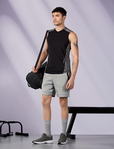 Image of Van Heusen Men Active Sports Swift Dry Vest - High Stretch, Mesh Ventilation