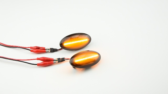 MKptopia Dynamic LED Side Marker Light Compatible with Re-nault Op