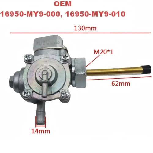 Llave de purga CB400 compatible con modelos CB750 1991-2003 2