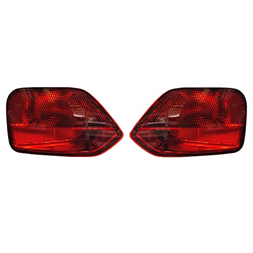 2 Peças Traseiro Bumper Luz De Nevoeiro Cauda Refletor De Freio Lâmpada De Stop Para Subaru Outback