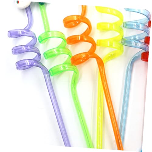 Pitillos desechables para fiesta navideña, 10 piezas miniatura 3