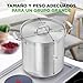 Imagen de Nutrichef Olla acero inoxidable 18