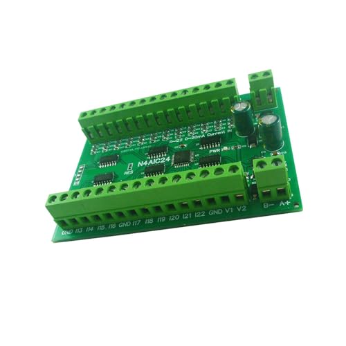 Módulo de control de automatización RTU industrial con entrada analógica de 24 canales