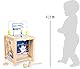 small foot 10974 Sesamstrasse Motorikwürfel aus Holz, 100% FSC-Zertifiziert, für multifunktionalen Spielspaß für Kinder ab 18 Monaten Spielzeug, Mehrfarbig