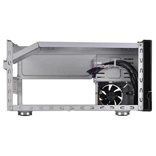 Gabinete de computadora SilverStone Tek para escritorio Micro-ATX con dos puertos USB 3.0, modelo SG02B-F-3.0-USA, color negro miniatura 5