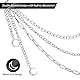 OOTSR Punk Damen Hosenkette, der Mond Jeanskette Hose Kette Hip Hop Kette für Mädchen/Damen Hose