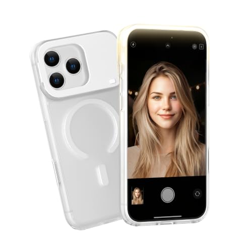 iPhone Case with Selfie Light