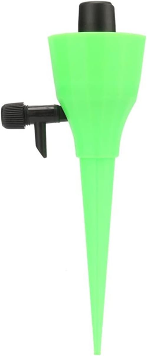 Gardening Irrigation Dripper Plastic Adjustable Automatic Automatic Watering Sprinkler Lazy Plant Watering Sprinkler Home Garden Office Watering Device 6 Pieces