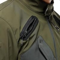 Dainese - Lario Tex Jacket, Urbane Motorradjacke, mit abnehmbaren Protektoren, belüfteter Stoff, Mann, Grün, 54 – Ansicht 8