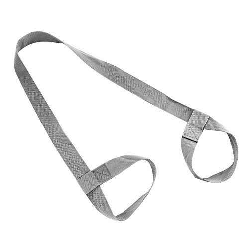 Choppywave Adjustable Yoga Mat Elastic Belt Holder Strap Shoulder Carrier Fitness Supplies - Black #TOP7