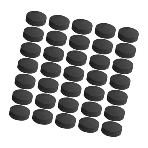 Happyyami Briquetas De Carbón Vegetal Pastillas para Barbacoa y Chimenea, Uso Doméstico Aire Libre, 40 Mm Bolsa 70 Piezas, Carbón Natural para Fogatas, Encendido Rápido y Duradero