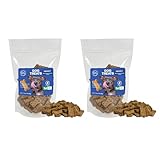 FPN Vegan Dog Treats for Immune Support 2 pcs, Grain-Free Biscuits, Plant-Based Ingredients, Blueberry, Turmeric & Flaxseed, Suitable for All Breeds – 7 oz