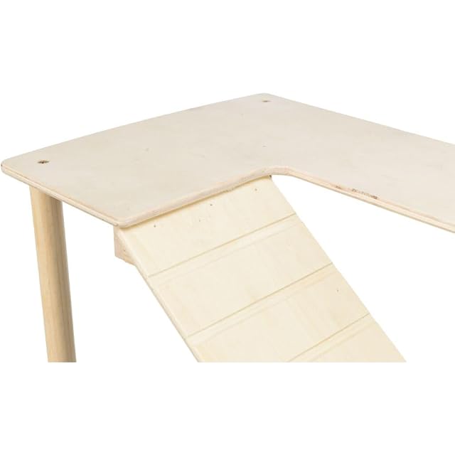 Foto 3 de 6 de Trixie - Plataforma con rampa, 47 × 25 × 30 cm, para roedores