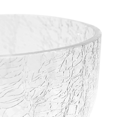 Pot van keramiek, serie Orchid van Polnix, transparant, diameter 13,5 cm, hoogte 16,5 cm - Image 4