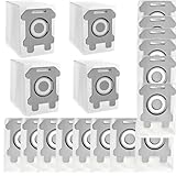 Enzyma 18 Pack Replacement Robotic Vacuum Cleaner Bags Compatible with i7, i7+, i8, i8+, i3, i3+, i4, i4+, i1+, i6, i6+, j7, j7+, s9, s9 Plus Bags Bulk Trash Bags Automatic Dirt Disposal Bags