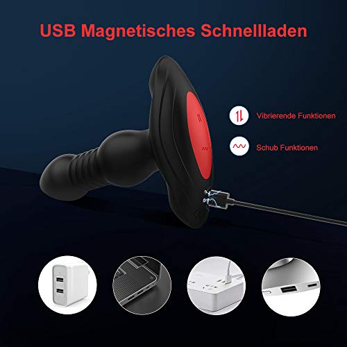 Analvibrator Adorime mit Fernbedienung und 10 Vibrationsmodi
