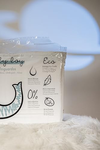 Miniatura 3 de Ada Confort Empapador Impermeable Y Absorbente Para Bebé Protector Desechable, Salvacamas Y Cambiador De Pañal, 60 90 Cm Niño