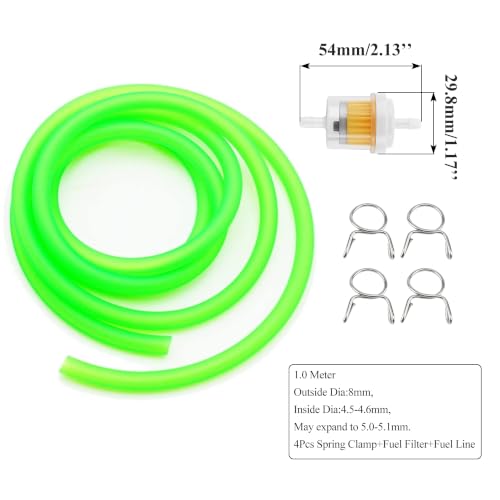 Image of PRO BAT 5mm 125cc Gas Fuel Line Tube