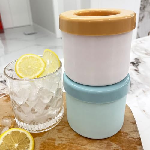 Molde de silicona para cubos de hielo, 60 unidades, 2 piezas miniatura 6
