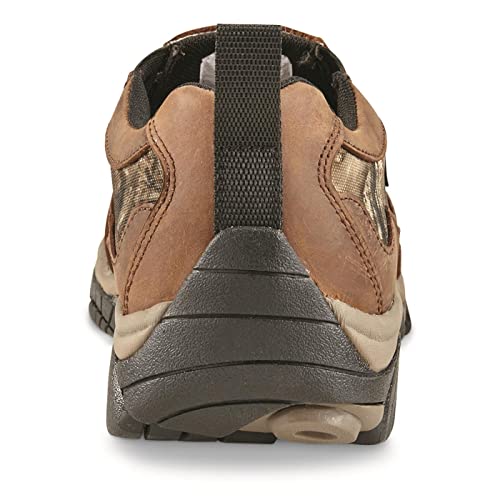 Guide Gear Men's Arrowhead Ii Camo Nylon/Leather Waterproof Slip-On Shoes, Mossy Oak Break-Up Country, 10D (Medium) #TOP18