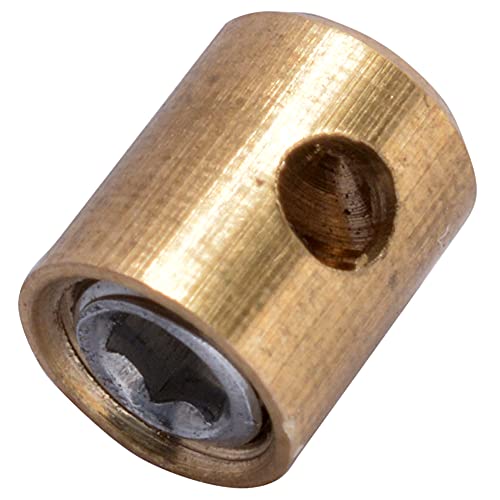 Easyboost Serre Câble de Gaz Ø5x6mm Accélérateur Carburateur Poignée Tirage Rapide pour Scooter 50cc Mob Moto Tondeuse Jardin (1 Serre-câble)