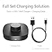 Charger for Oura Ring Gen4 (Size 8) - Fast Charging Dock with USB-C Wall Charger & 3FT Cable, Quick Charge Replacement Base Compatible with Oura Ring Gen 4 - Black