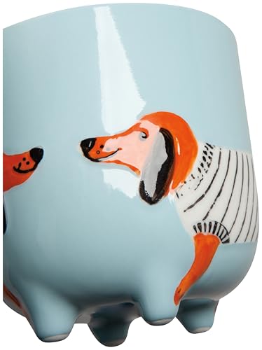 Jubilee Dachshund Critter Taza de Cerámica 15 oz miniatura 3