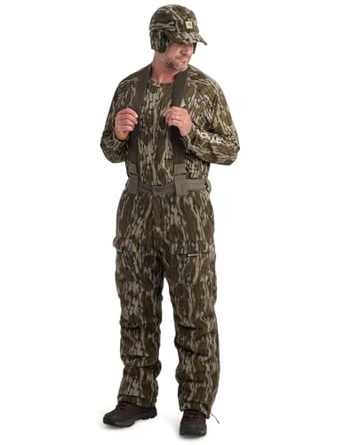 Nomad Men's Standard Cottonwood VX3 Pant, Mossy Oak Bottomland Camo