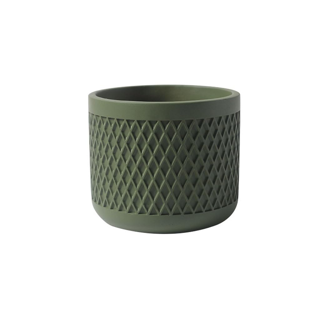 Gelasige A Flower Pots Ceramic Flower Pot Tabletop Flower Pot Fresh Style Home Decoration Flower Pot Flower Pot With Drainage Holes Outdoor Flower Pots(A)