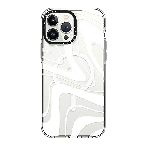 Coque transparente pour iPhone 13 Pro Max CASETiFY qui ne jaunit pas face aux chutes