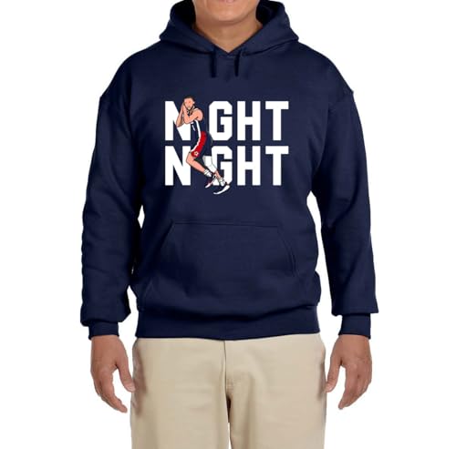 Navy USA Steph Curry Night Night Logo Hooded Sweatshirt