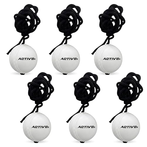 Image of PVC Hanging Cricket Ball for Practice /Training for Men, Women, Boys, Girls & Kids Home Practice Balls Ideal for Indoor & Outdoor Batting, Heavy Training